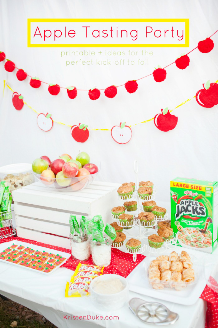 Apple Tasting Party Ideas