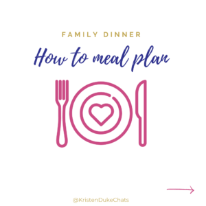 How to meal plan